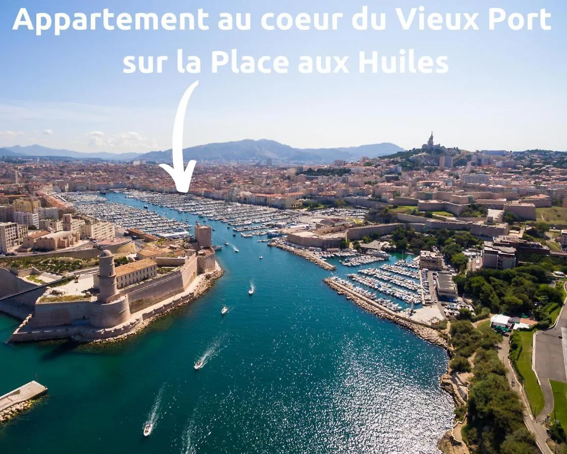 Sud Passion - Fada Vieux Port - Calme - Linge De Qualite - Lit King Size - Fibre Apartment Marseille