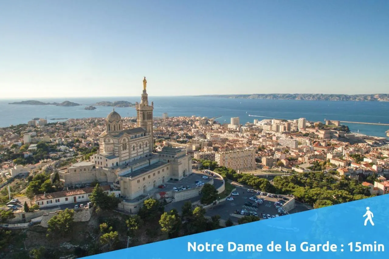 Sud Passion - Fada Vieux Port - Calme - Linge De Qualite - Lit King Size - Fibre Apartment Marseille