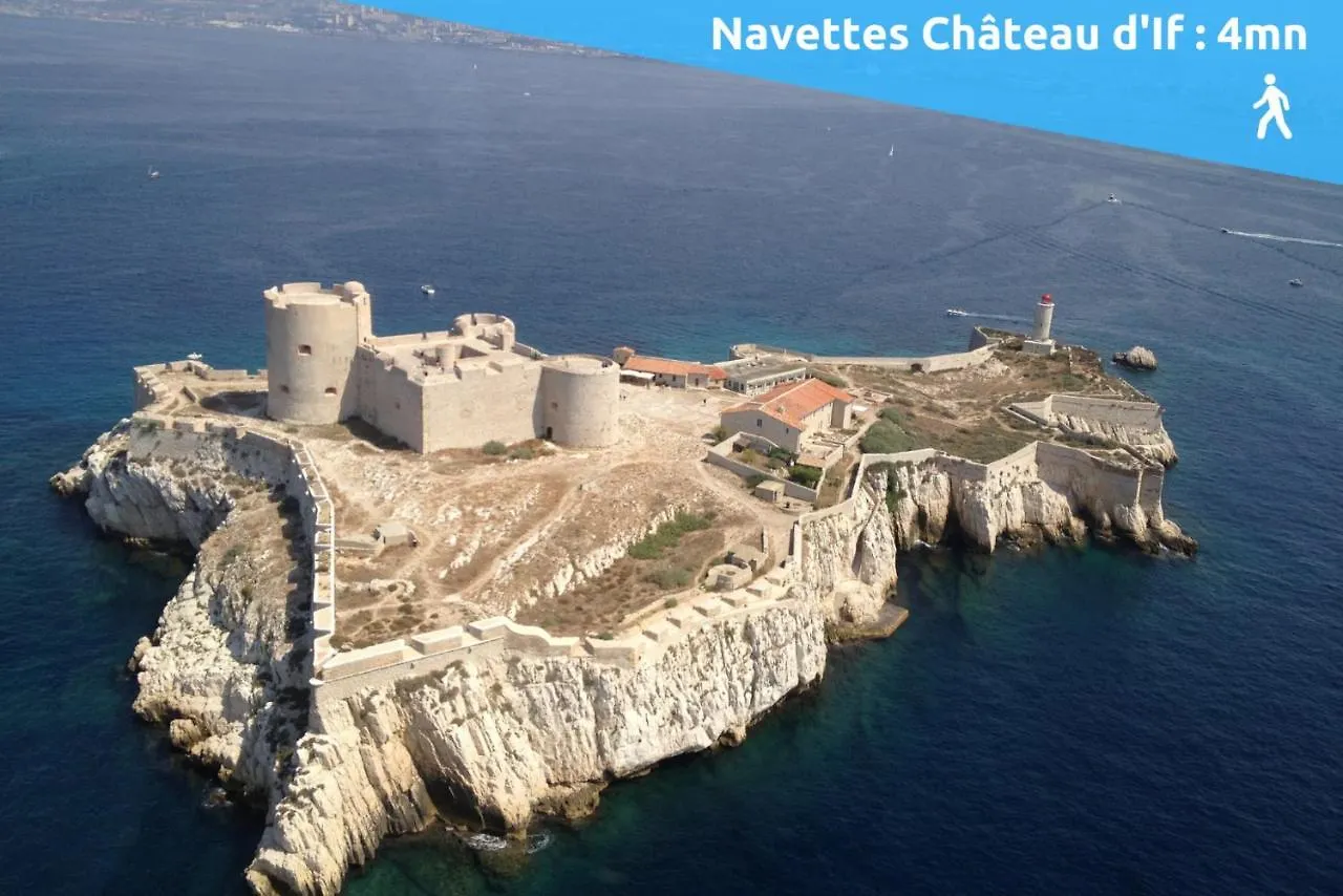 Sud Passion - Fada Vieux Port - Calme - Linge De Qualite - Lit King Size - Fibre Apartment Marseille